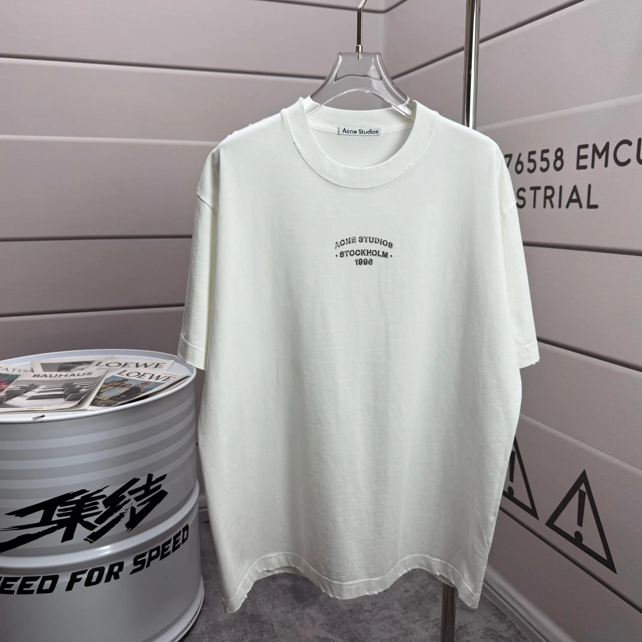 # 90 Acne studios * 2026 New Arrival tee Same Style : Size :S M L XL XXL Size： S （90-130 ） M （120-150 ） L （140-165 ） XL （160-180 ） XXL （180 ）